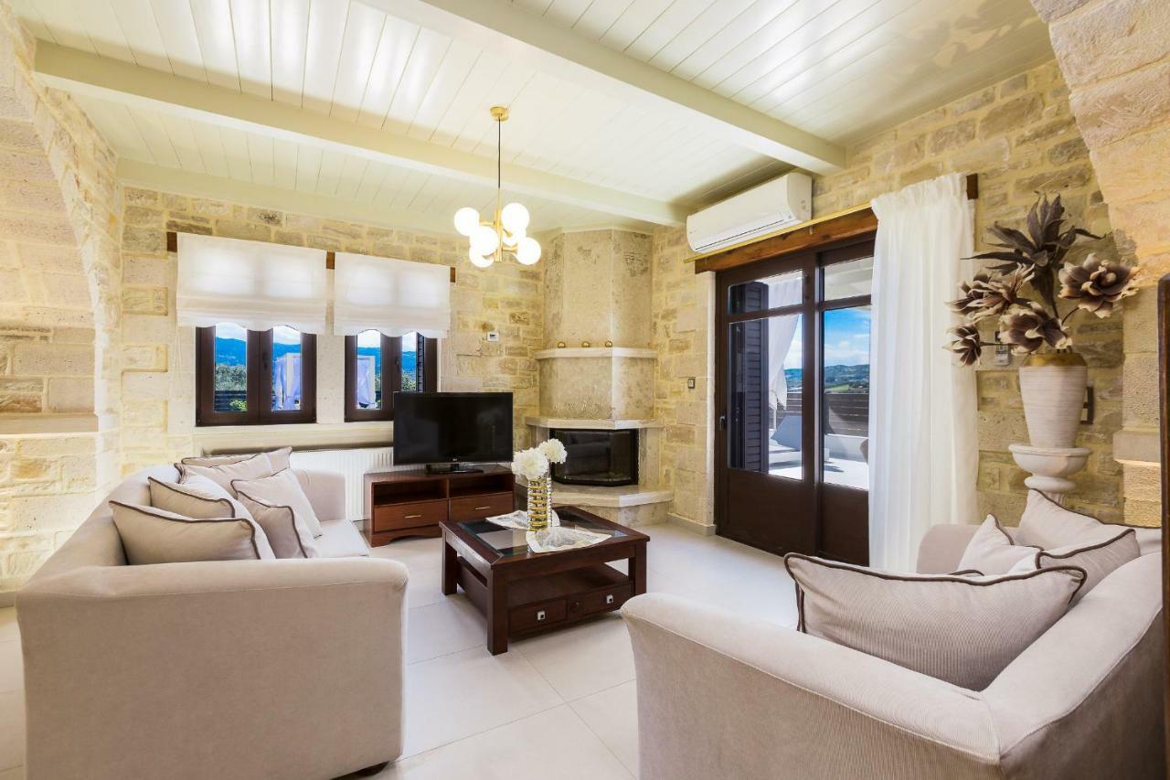 Caramel Villa, With 40M2 Pool & Spa Whirlpool, By Thinkvilla Panormos  Exterior photo
