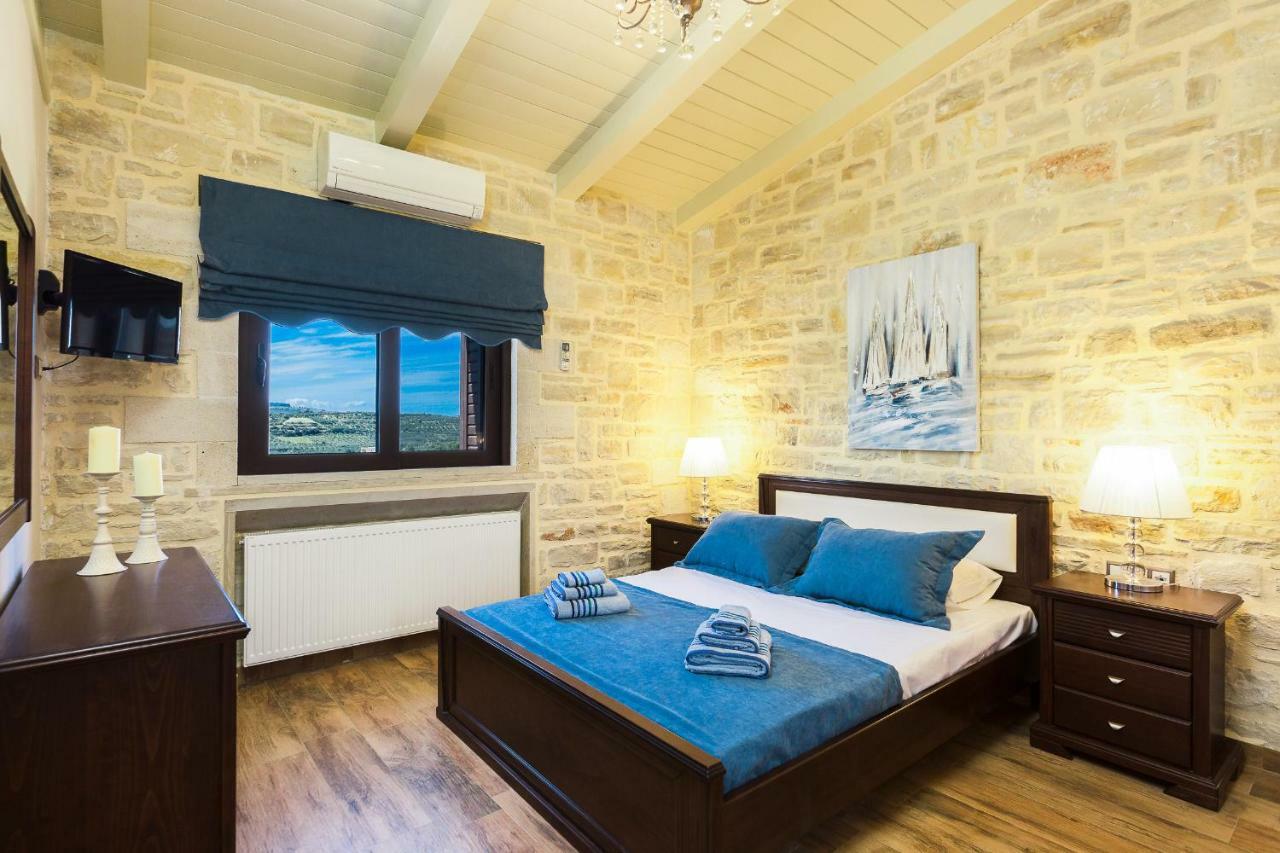 Caramel Villa, With 40M2 Pool & Spa Whirlpool, By Thinkvilla Panormos  Exterior photo
