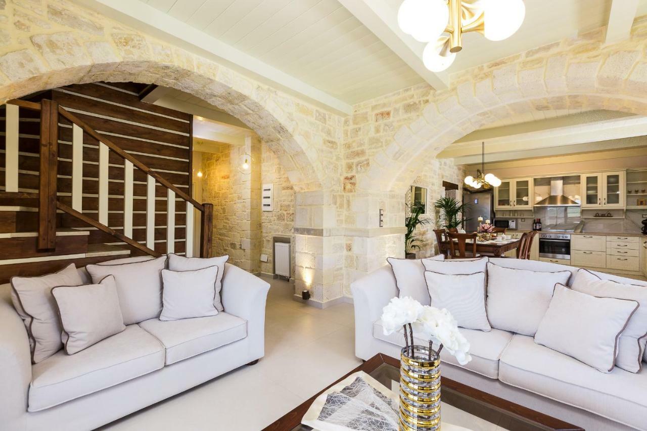 Caramel Villa, With 40M2 Pool & Spa Whirlpool, By Thinkvilla Panormos  Exterior photo
